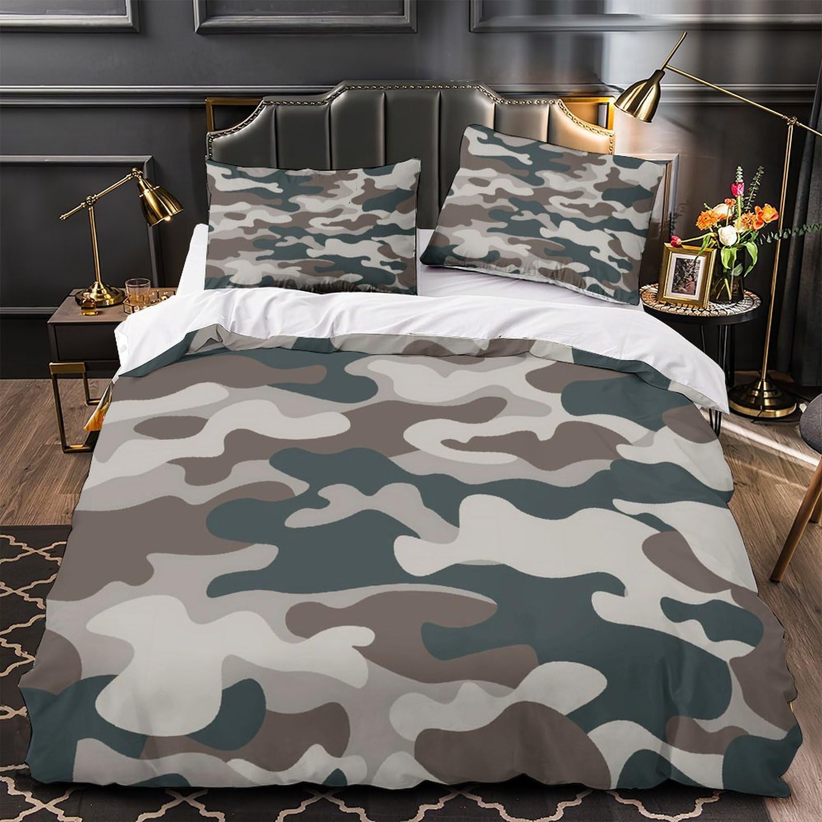 Parure de lit militaire douce pour des nuits calmes et reposantes