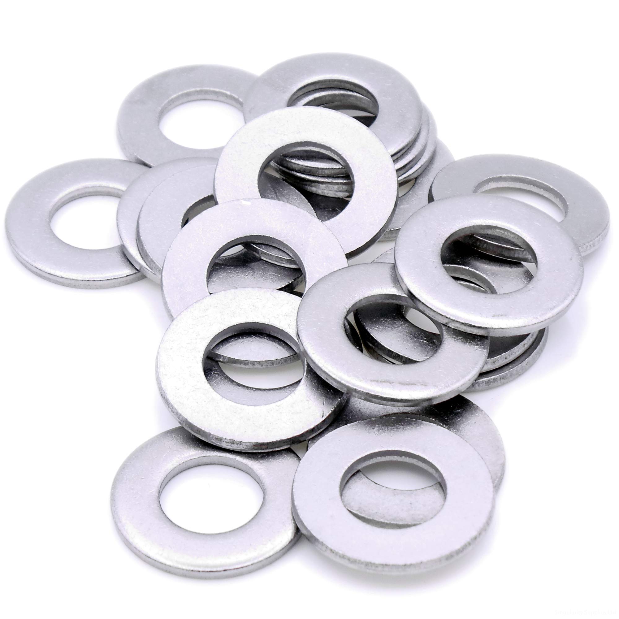 M6 (6mm) Flat Washer (Form C) - Stainless Steel (A2) (Pack of 20)