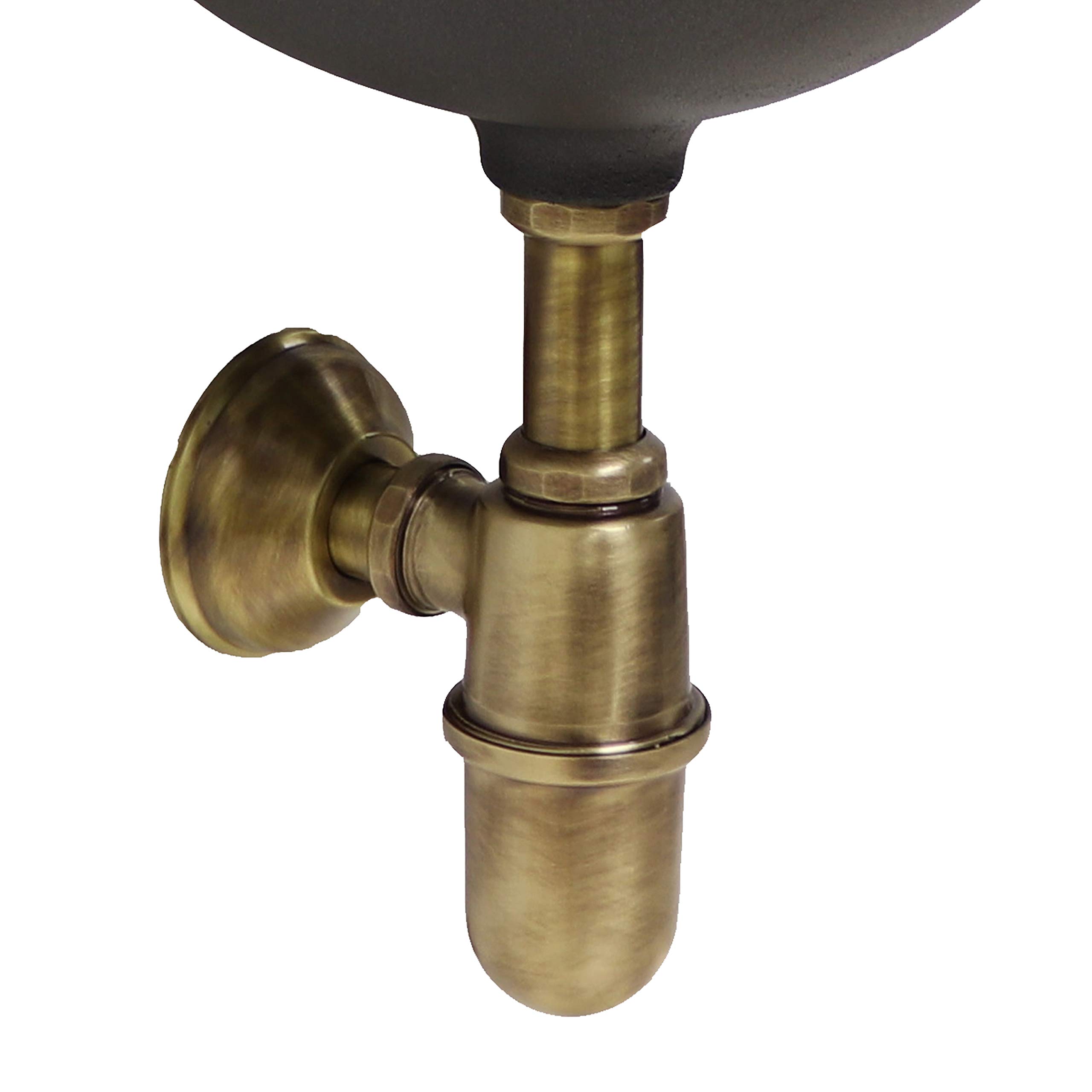 Fonderia Bongiovanni Fontana A Muro Da Giardino - Kit Liberty In Alluminio, Con Rubinetto Ottone Brunito - Foto 11