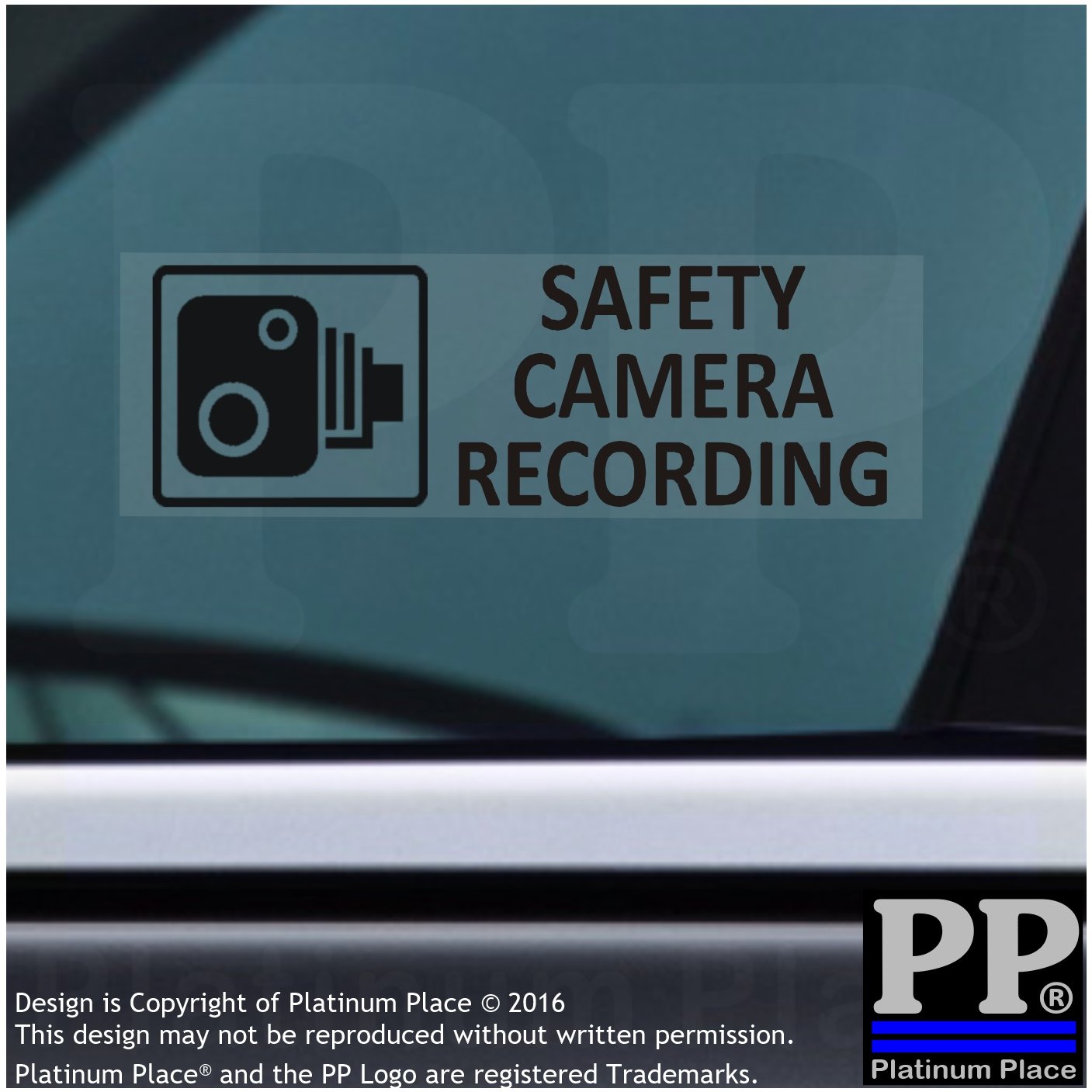 Warning Sticker | Audio And Video Recording May Be In Progress - View #4