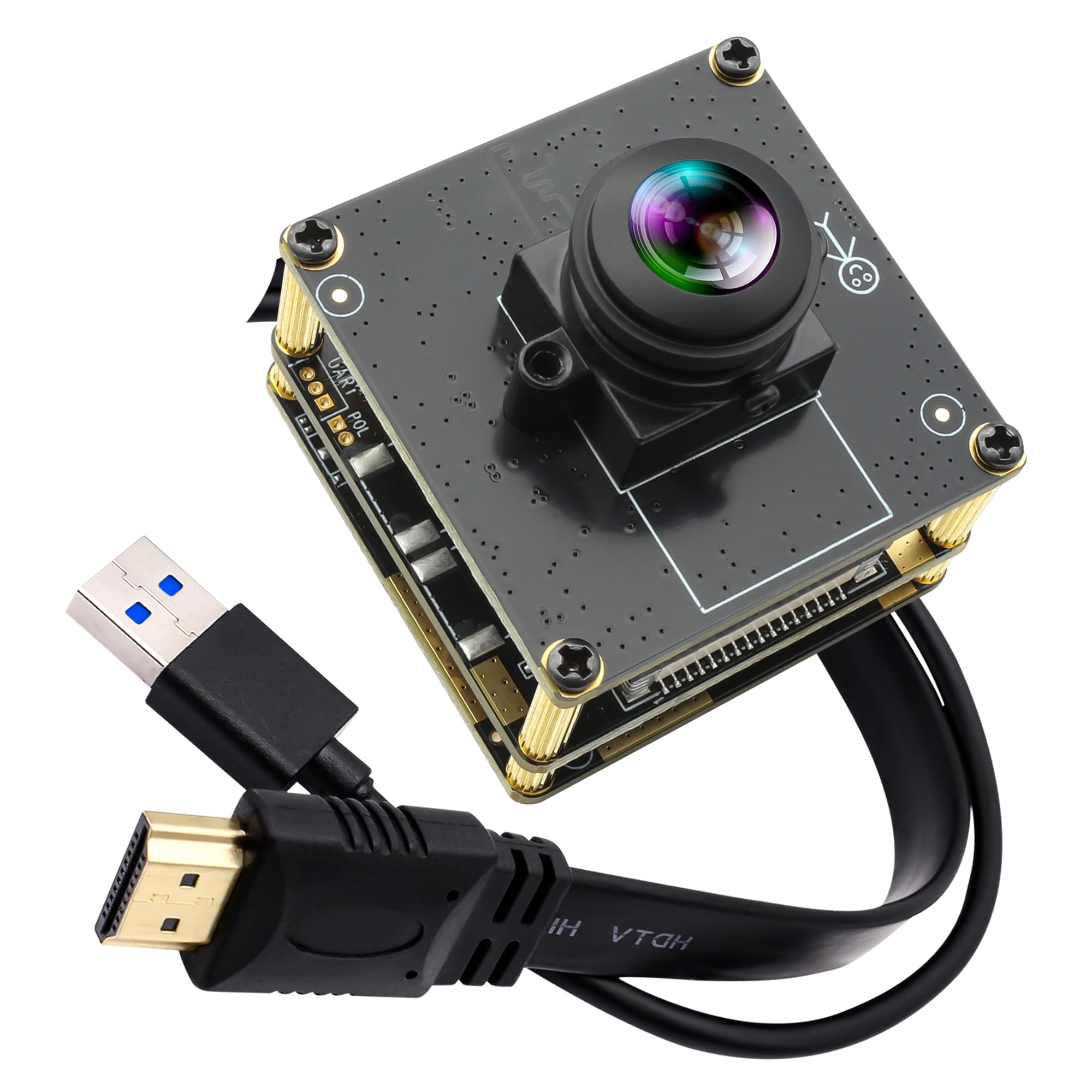 ELP 60fps 4K カメラモジュール HDMI同時出力 180°超広角 Amazon.co.jp: ELP 60fps 4K カメラモジュール USB3.0 HDMI同時出力