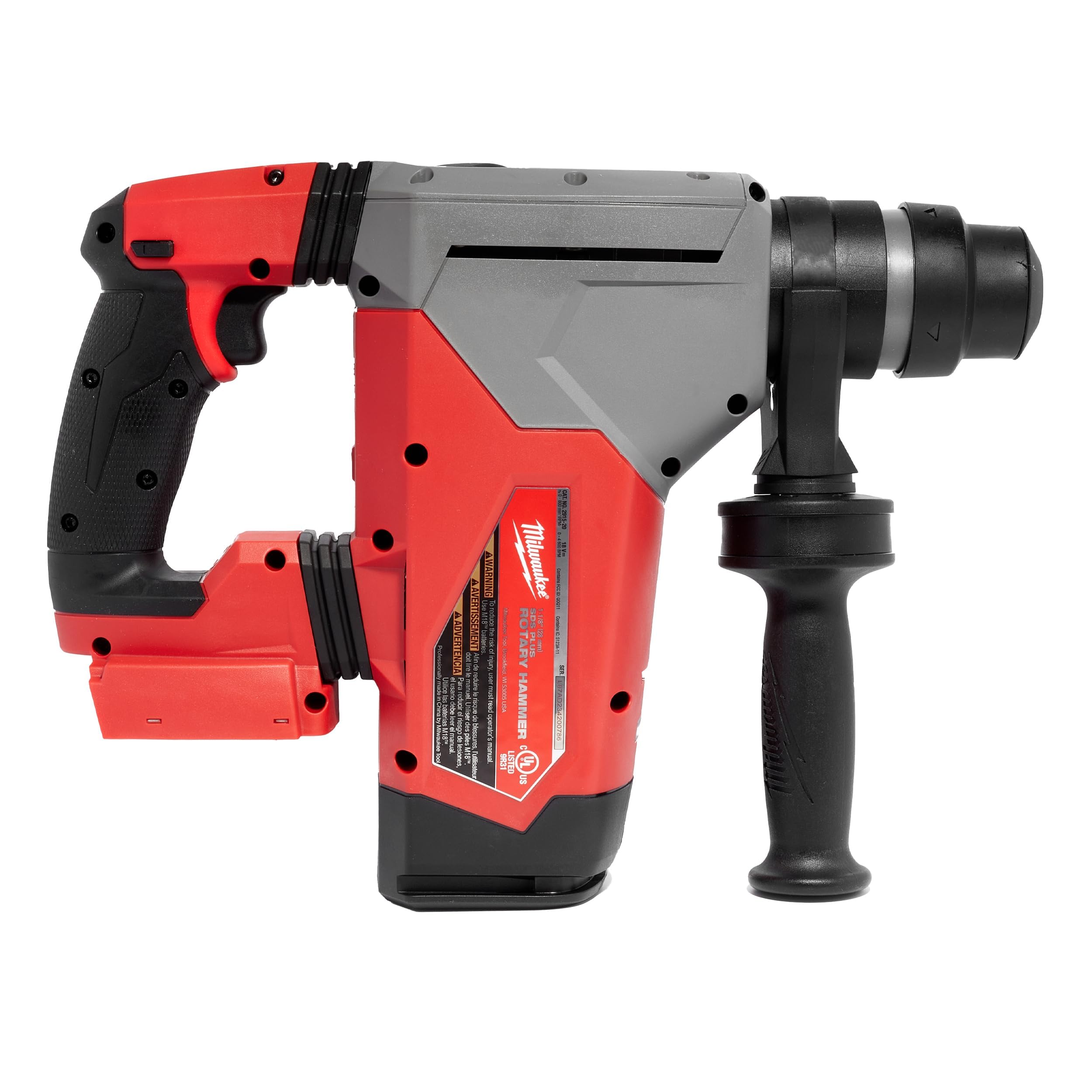 Milwaukee M18 Cordless Hammer MILWAUKEE, Pistol-Grip, 18 V