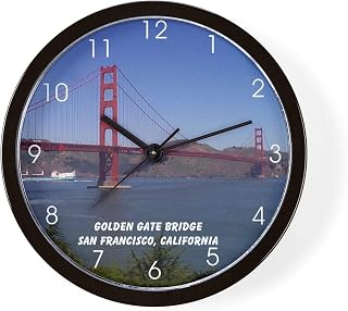 CafePress San Francisco Souvenir 10" Wall Clock for Livingroom, Kitchen, or Office