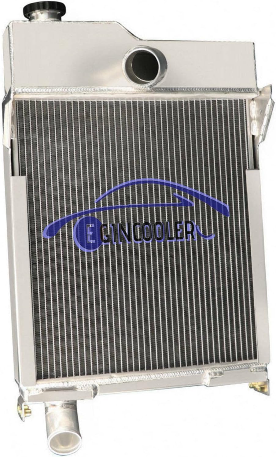 AM1771T Radiator Replacement for John Deere M/MT 40 320+ Tractor Non-Pressurized AM639T 3 Row Core Radiator