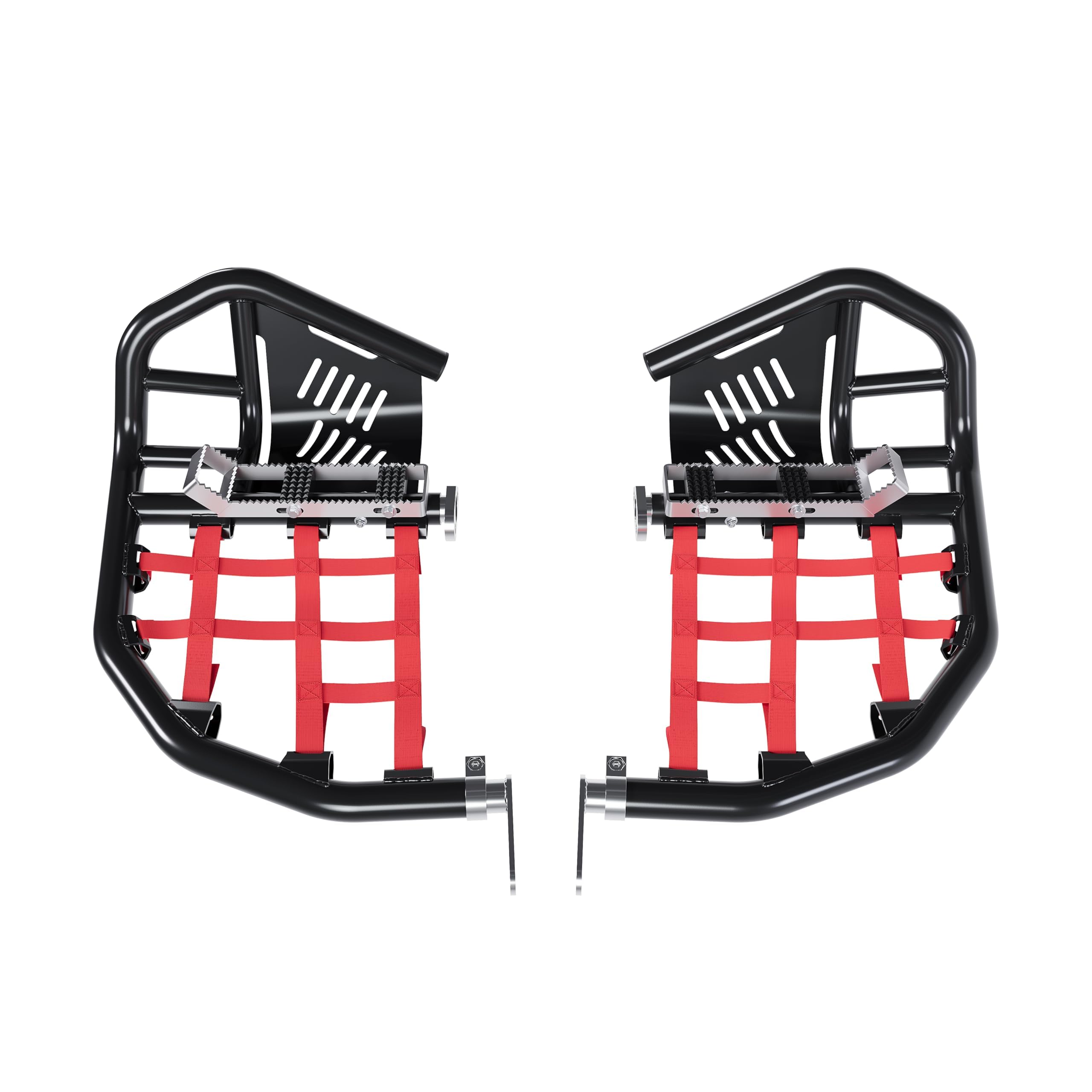 Amazon.com: KUAFU Nerf Bars Foot Peg Heel Guard Aluminum
