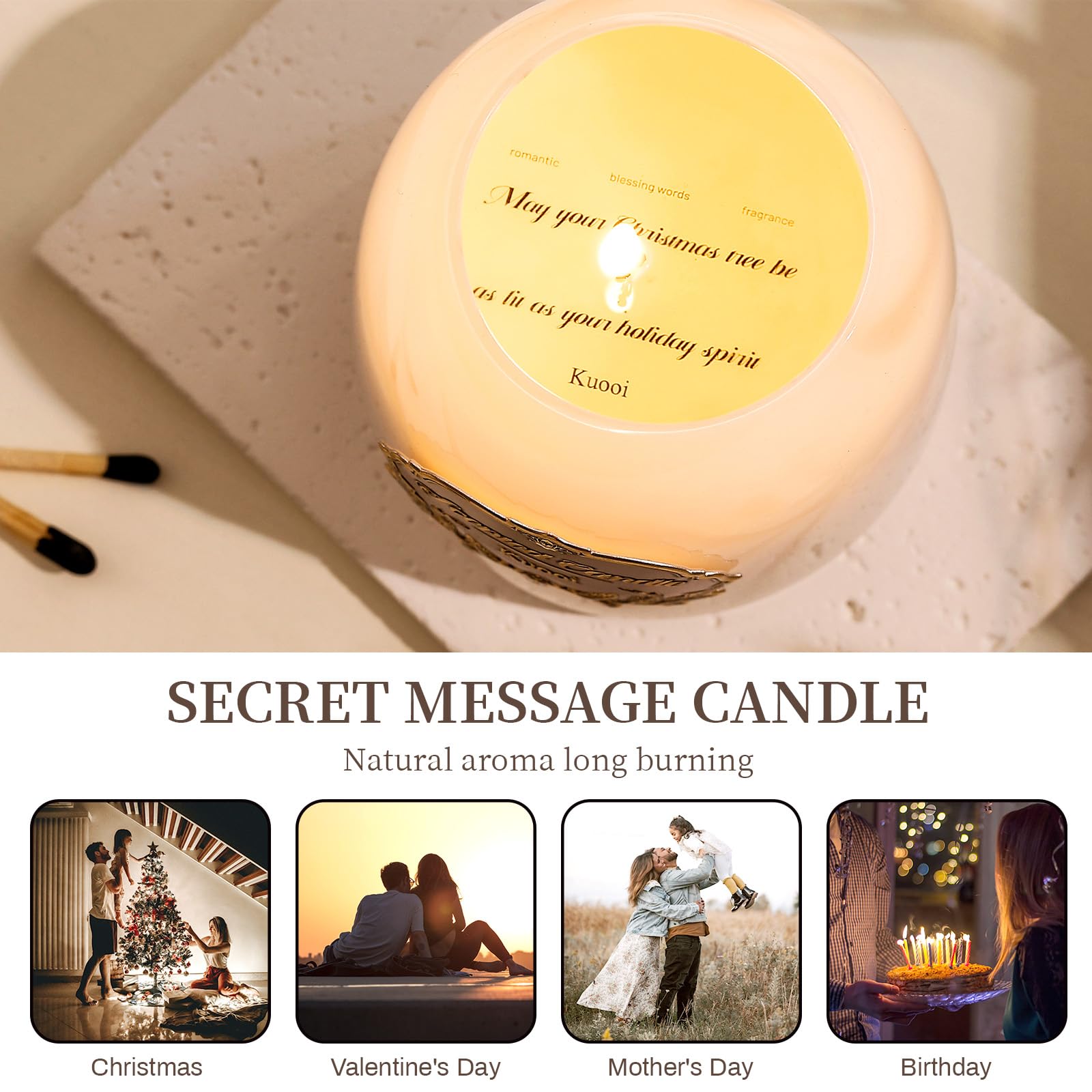 Amazon.com: Scented Candles, Natural Soy Wax Aromatherapy