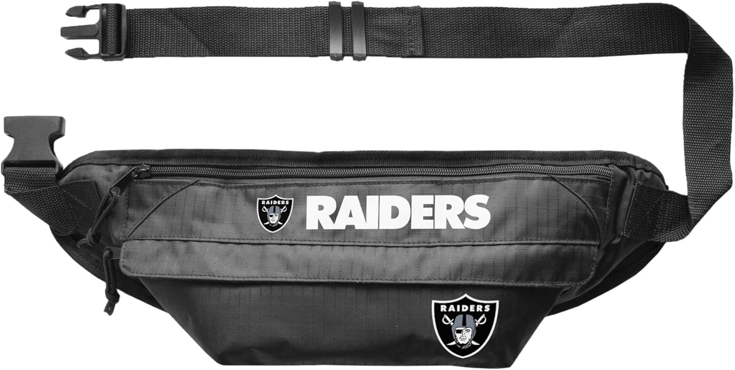 Littlearth Las Vegas Raiders NFL Large Fanny Pack