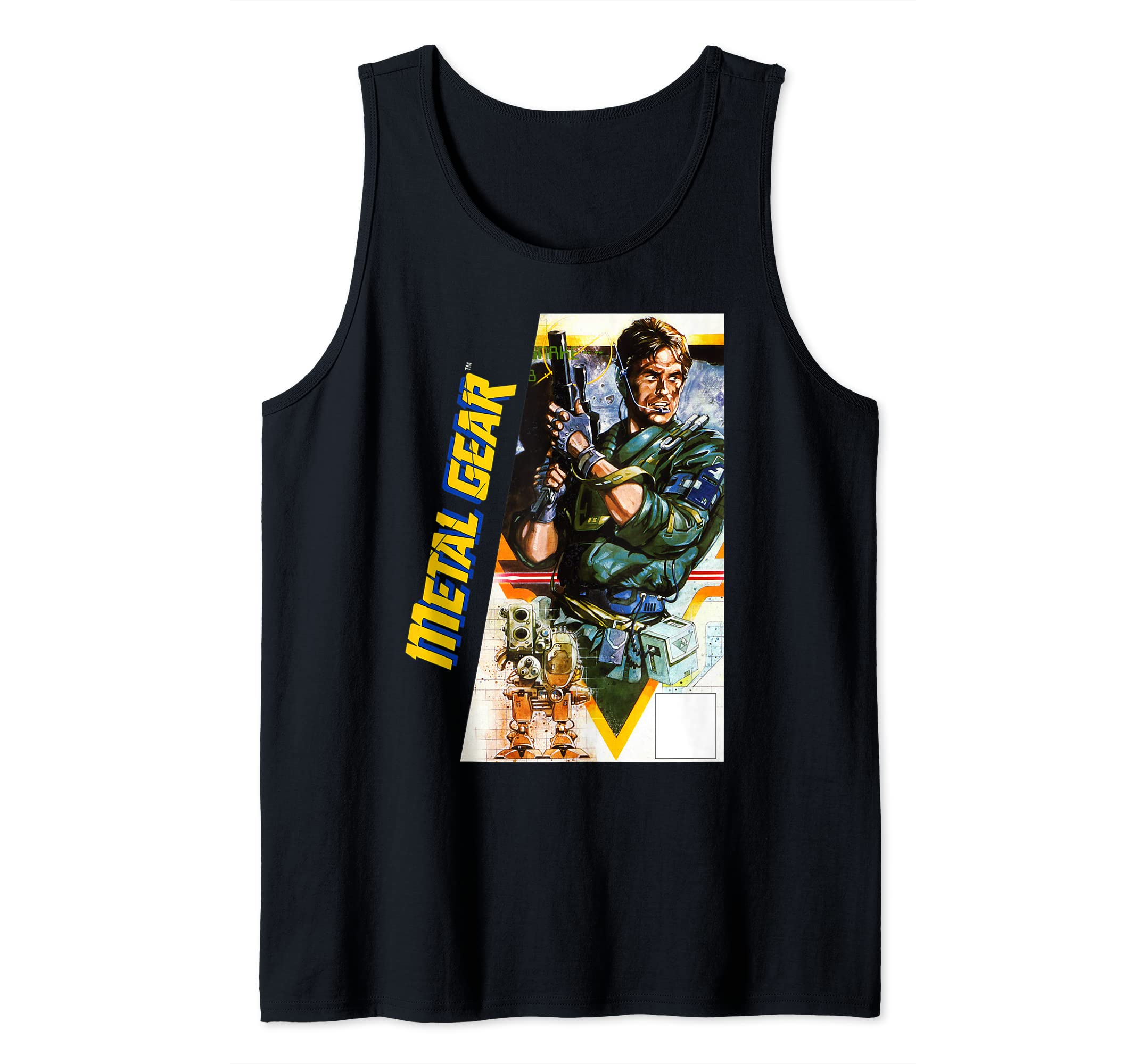 Konami MetalGear 01 Box Art Tank Top