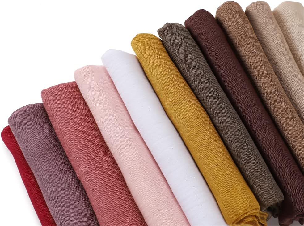 Women's Viscose Cotton Hijab Scarf - Image 5