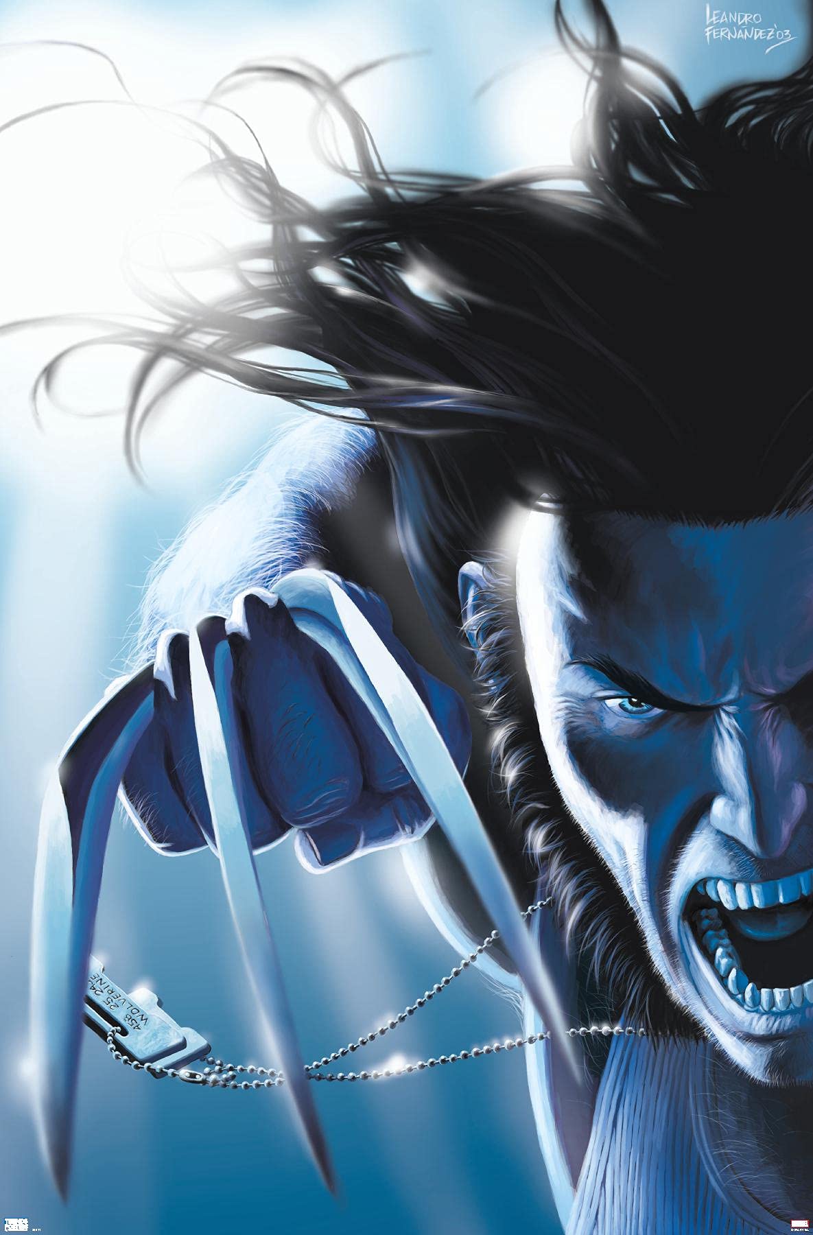 Trends International Marvel Comics Wolverine - Wolverine #11 Wall Poster, 34L x 22.4W, Premium Unframed Version