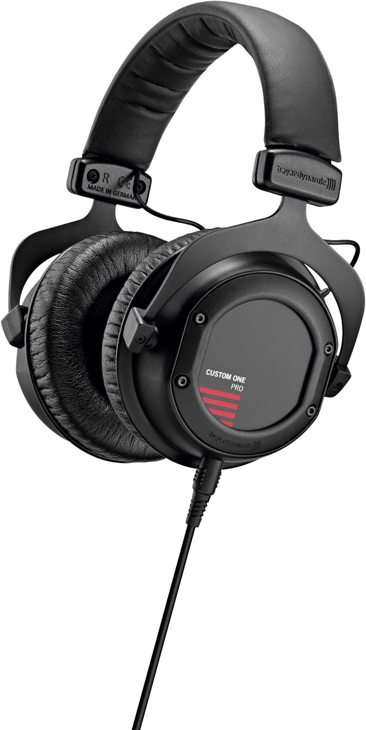 beyerdynamic Custom One Pro Plus Headphones with Accessory Kit and Remote Microphone Cable, Black