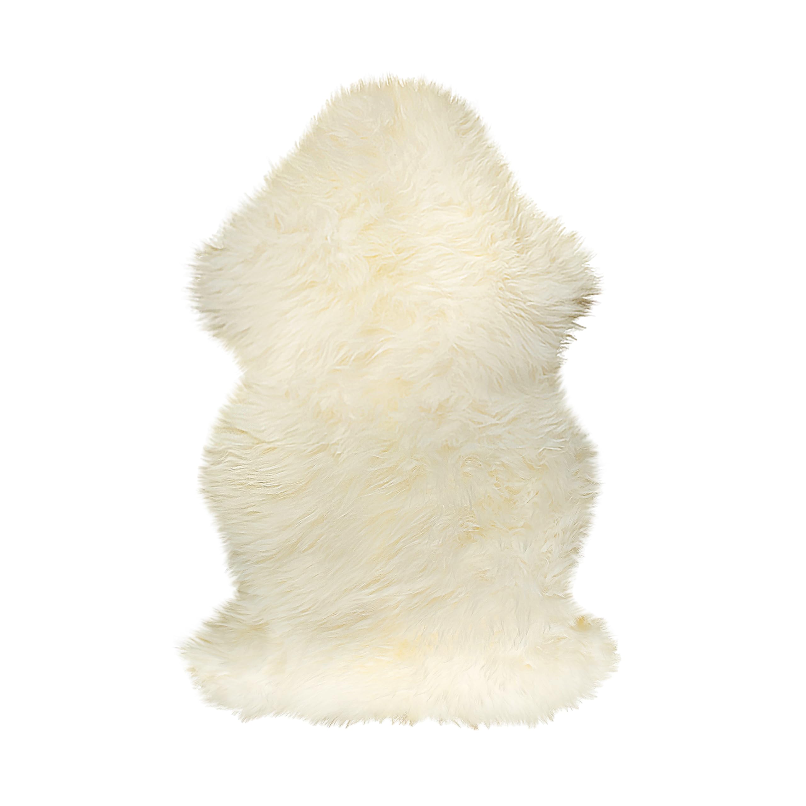 Natural Sheepskin Rug with Thick 2.5 Inch Pile