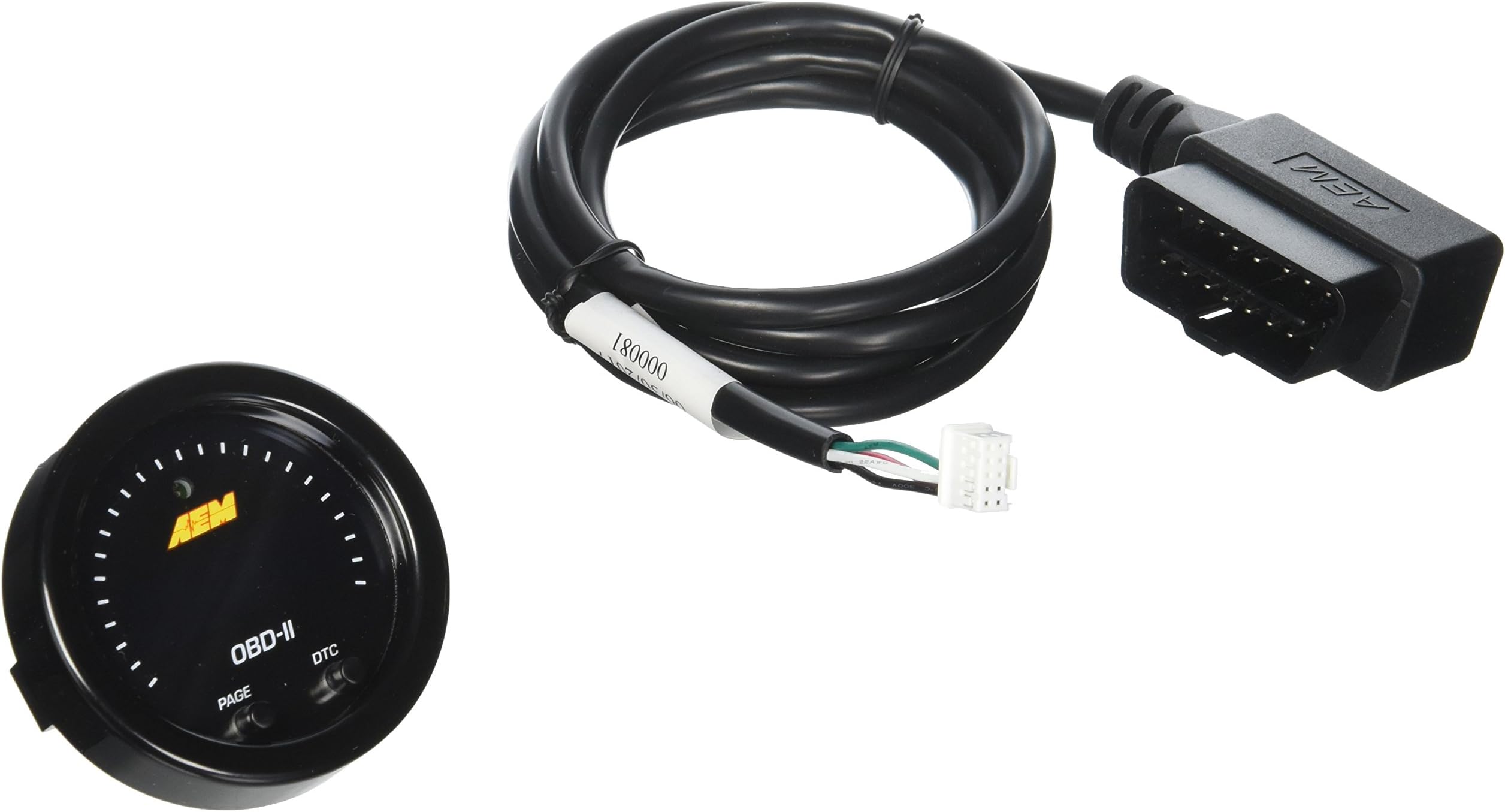 X-Series 52mm OBD II Digital Gauge View Engine Parameters Codes CEL Black
