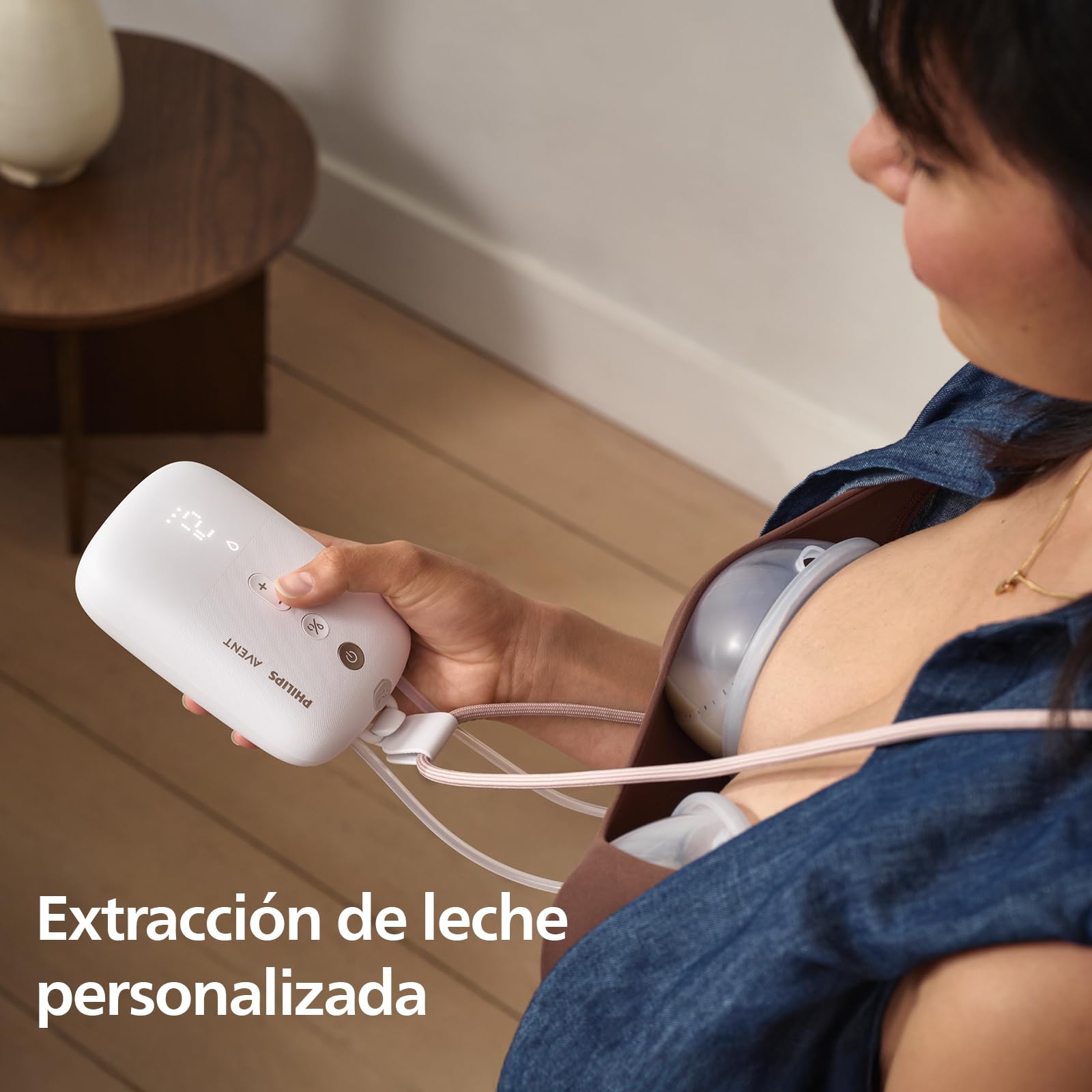Philips AVENT SCF532/11 podwójny elektryczny laktator do szpitala, pompa do 85 razy na minutę, ultralekkie kubki do kolekcji, silikonowe osłony SkinSense, SCF532/11