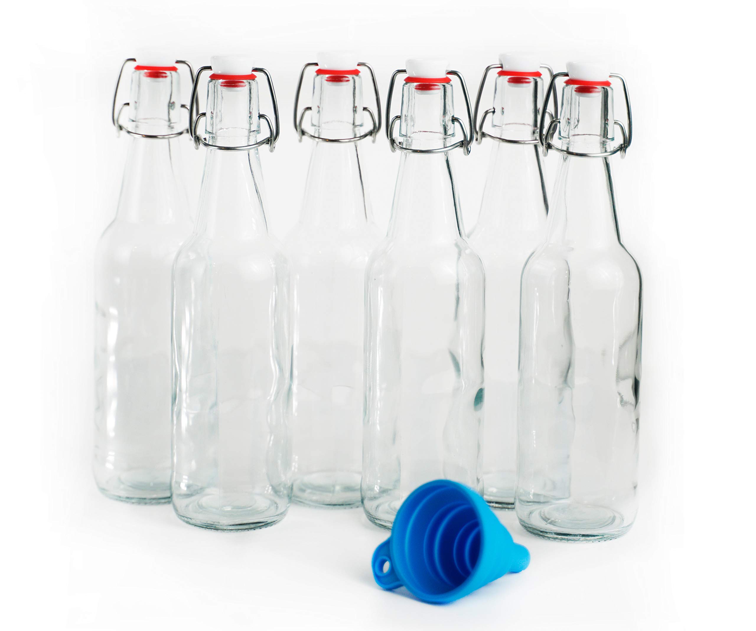 Buy Joshua Tree Kombucha Flip Top Glass Bottles Clear Swing Glass