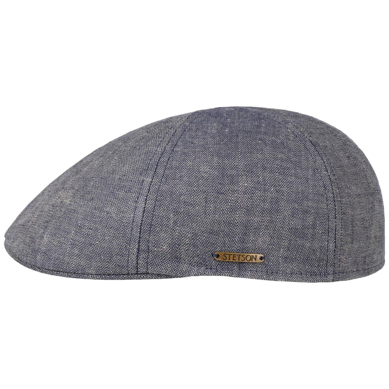 Stetson Texas Gavona Casquette Plate Lin Protection Anti-UV 40 Fabrique en UE Homme Printemps Ete