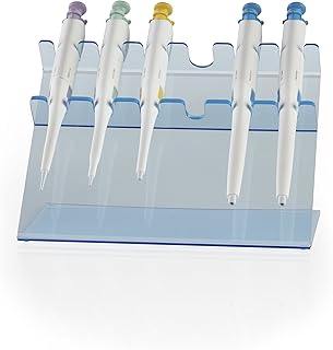 Heathrow Scientific HS20620 6-Place Clear Acrylic Pipettor Stand