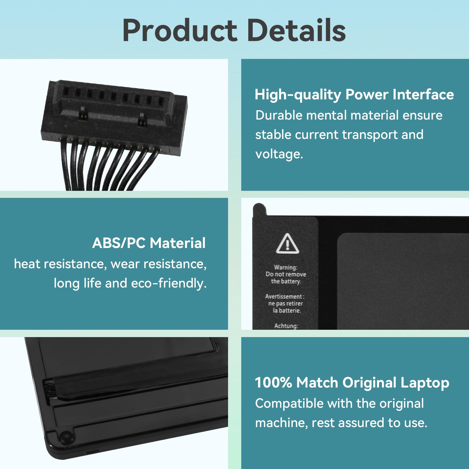 K KYUER 77,5WH A1321 bateria do MacBooka Pro 15,4" A1286 (tylko Mid 2009 2010) EMC 2324 2325 2353 MB985LL/A MB985F/A MB986LL/A MC118LL/A MC371LL/A MC371LL/A /A MC377 1B/A MC372LL/A MC373LL/A MC373B