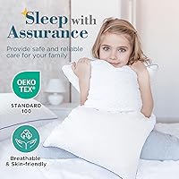 Vista 8 de viewstar Almohada de espuma viscoelástica tamaño Queen, 1 unidad, almohadas de cama trituradas firmes ajustables para dormir de lado y espalda