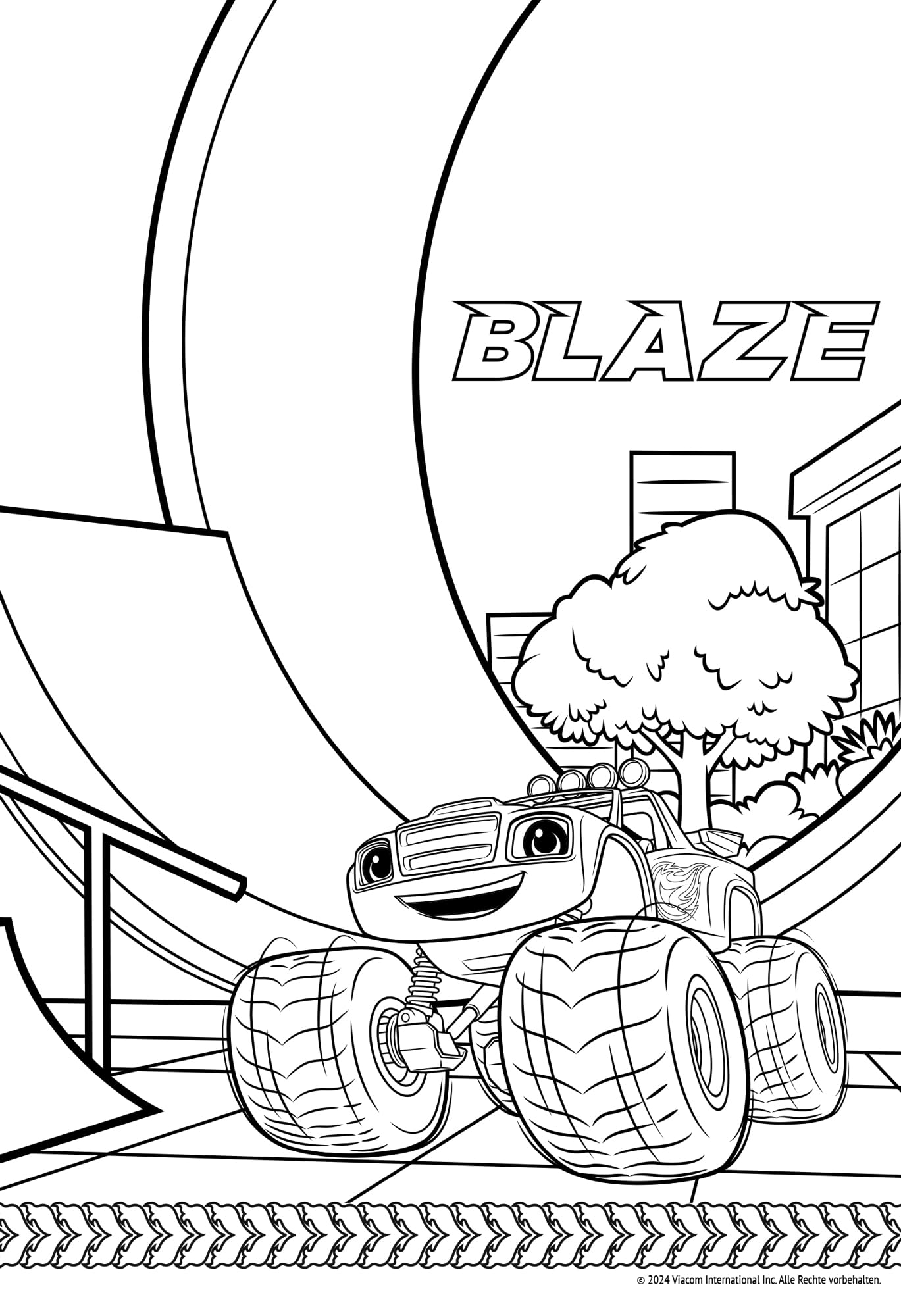 Blaze und die Monstermaschinen: Superstarker Sticker- und Malspaß: Sticker- und Malblock