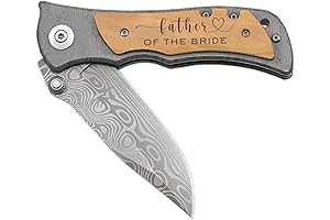Engraved Pocket Knife Gift for Father of The Bride, Wedding Gift for...
