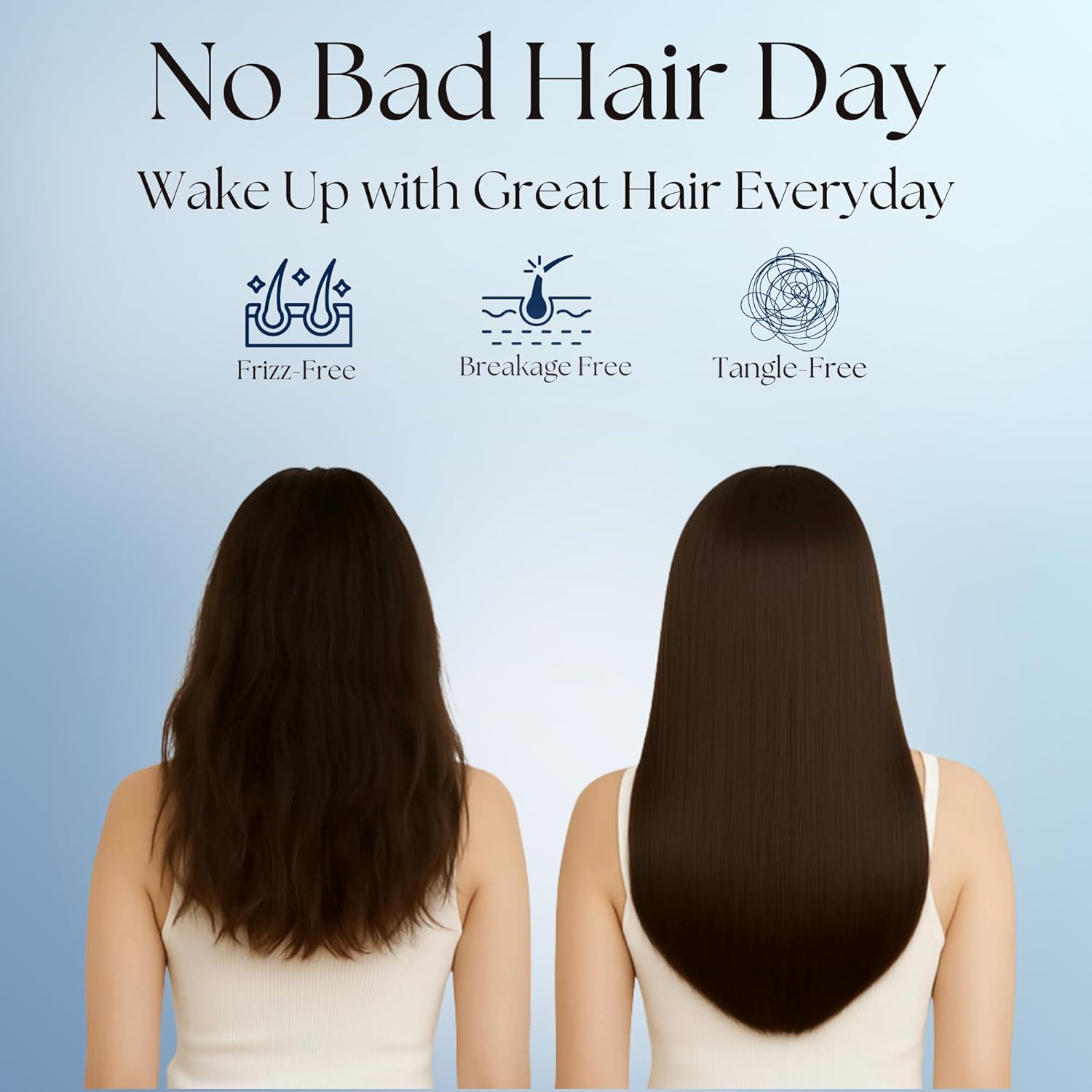 Silk Pillowcase - 100% Mulberry, Cooling, Soft, Skin-Friendly Pillow Cover for 2.0 FreeFlow with Hidden Zipper