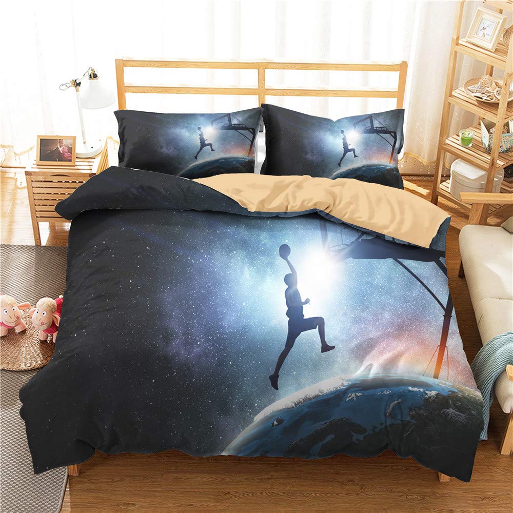LIFKICH Coussin de basket-ball en peluche douce pour les fans de sport LIFKICH Coussin de basket-ball en peluche douce pour les fans de sport