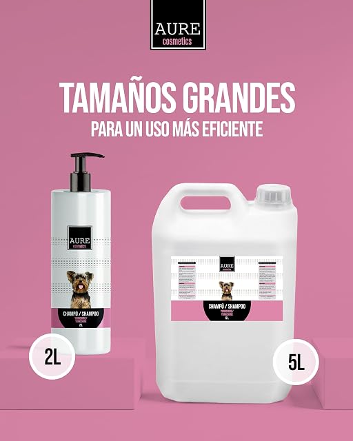 Foto 3 de 6 de AURE Champu para Perros Yorkshire 5 L