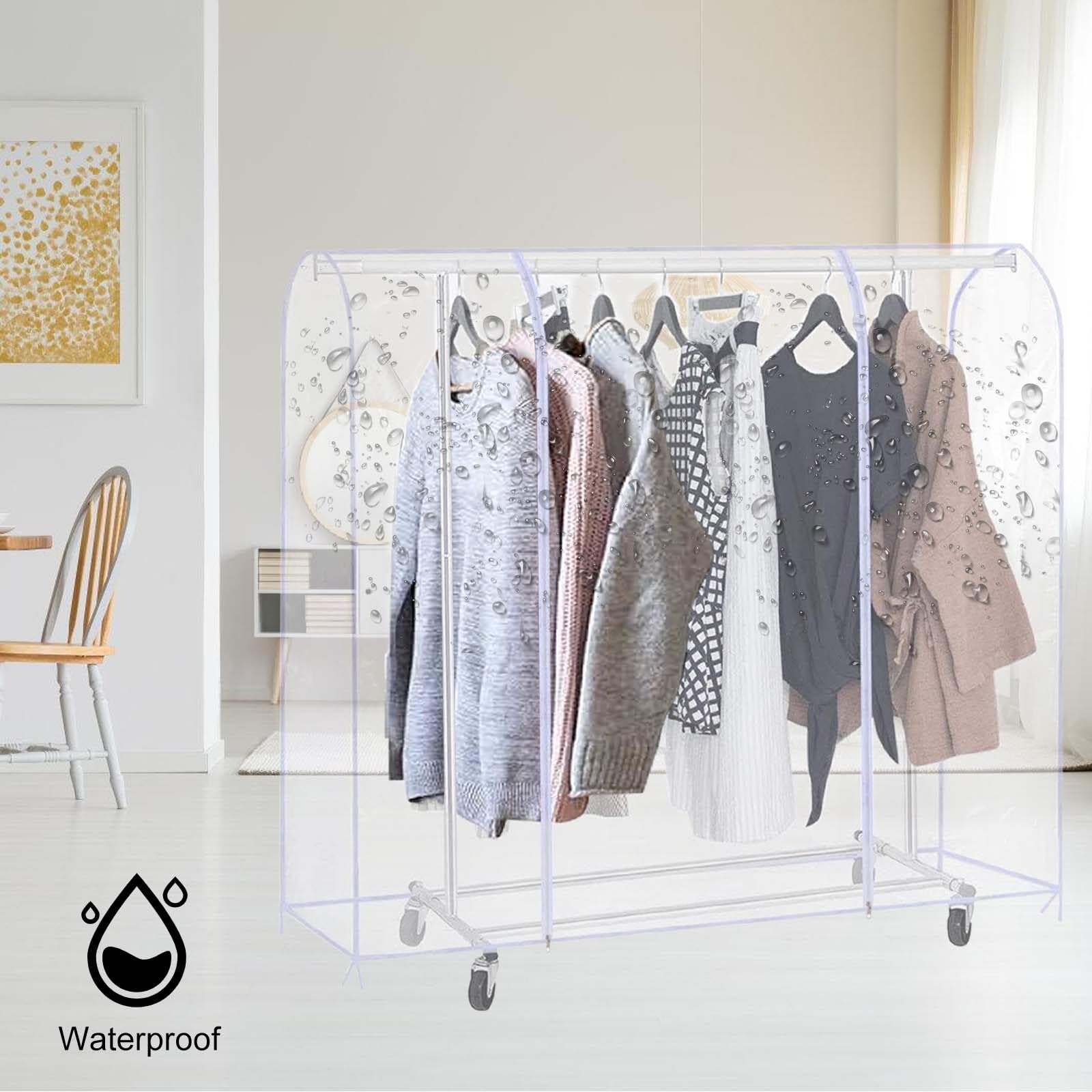 Industriële Kledingstang - wandmontage - ruimtebesparend - 180 cm