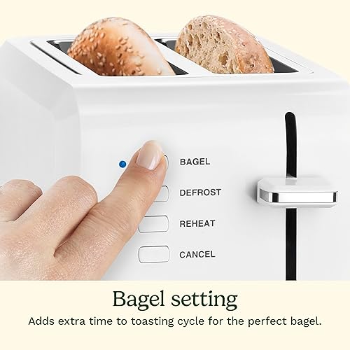 Miniatura 3 de Tostadora compacta Cuisinart Blanco