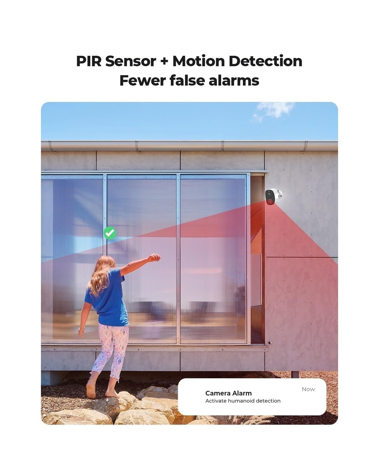 Caméra de Surveillance de sécurité à Domicile IP extérieure