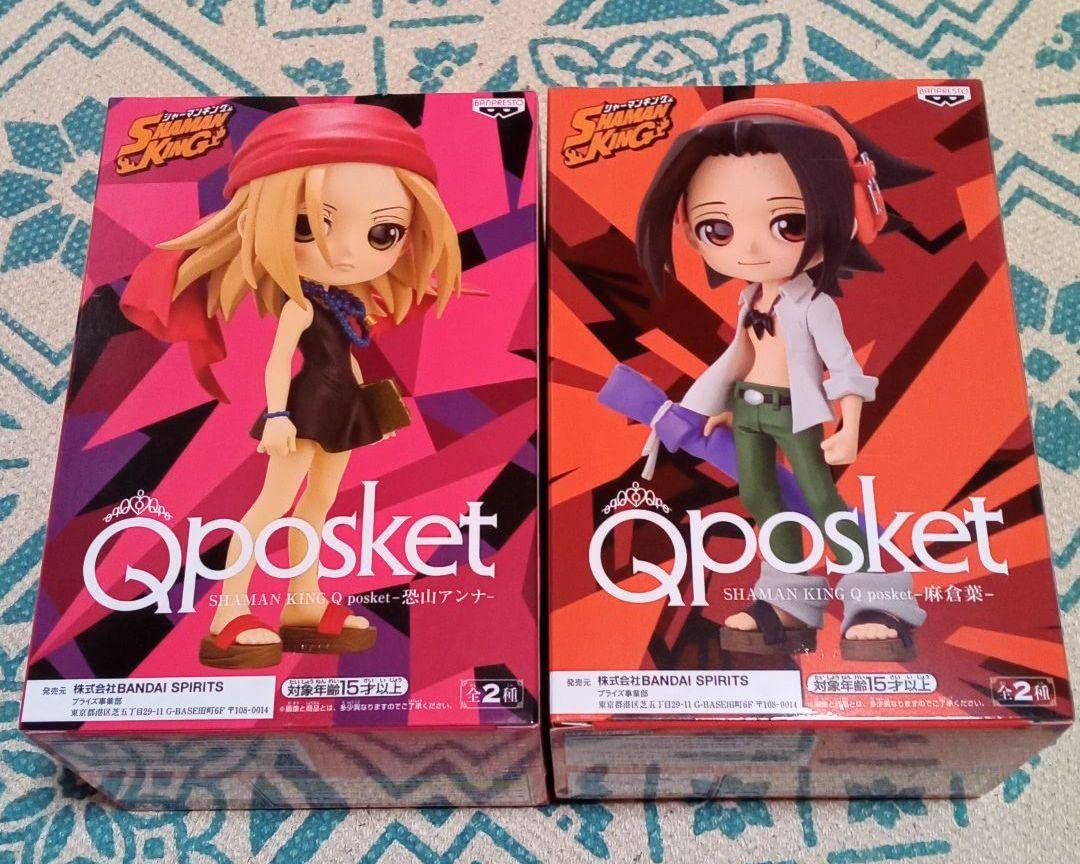 シャーマンキング　麻倉葉　恐山アンナ シャーマンキング B5サイズ下敷き A：麻倉葉&恐山アンナ