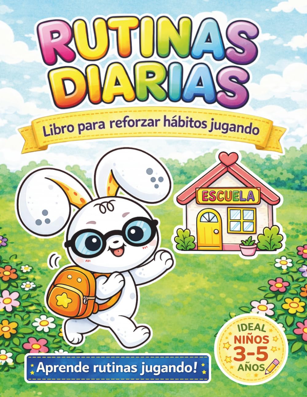 RUTINAS DIARIAS: Libro para colorear 3–5 años