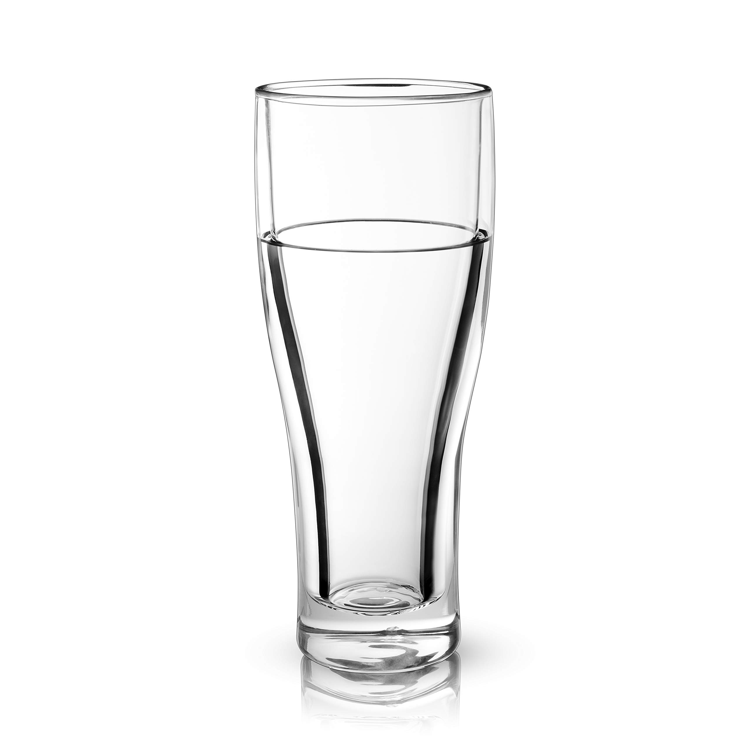 Viski 7334 Raye effrayante à double paroi en verre de bière, DE COULEUR Multi
