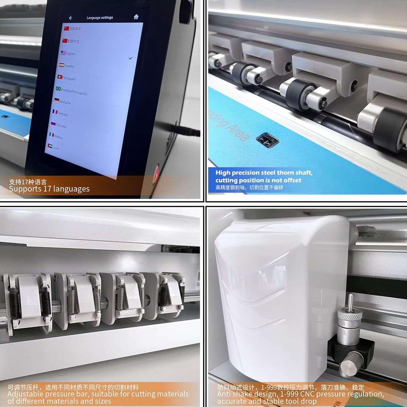Macchina Taglio Pellicole Protettive per Lo Schermo,Taglierina Automatica Intelligente per Pellicole Idrogel Macchina Taglio per Pellicole Protettive per Schermo in Abs 110-220 V,110V