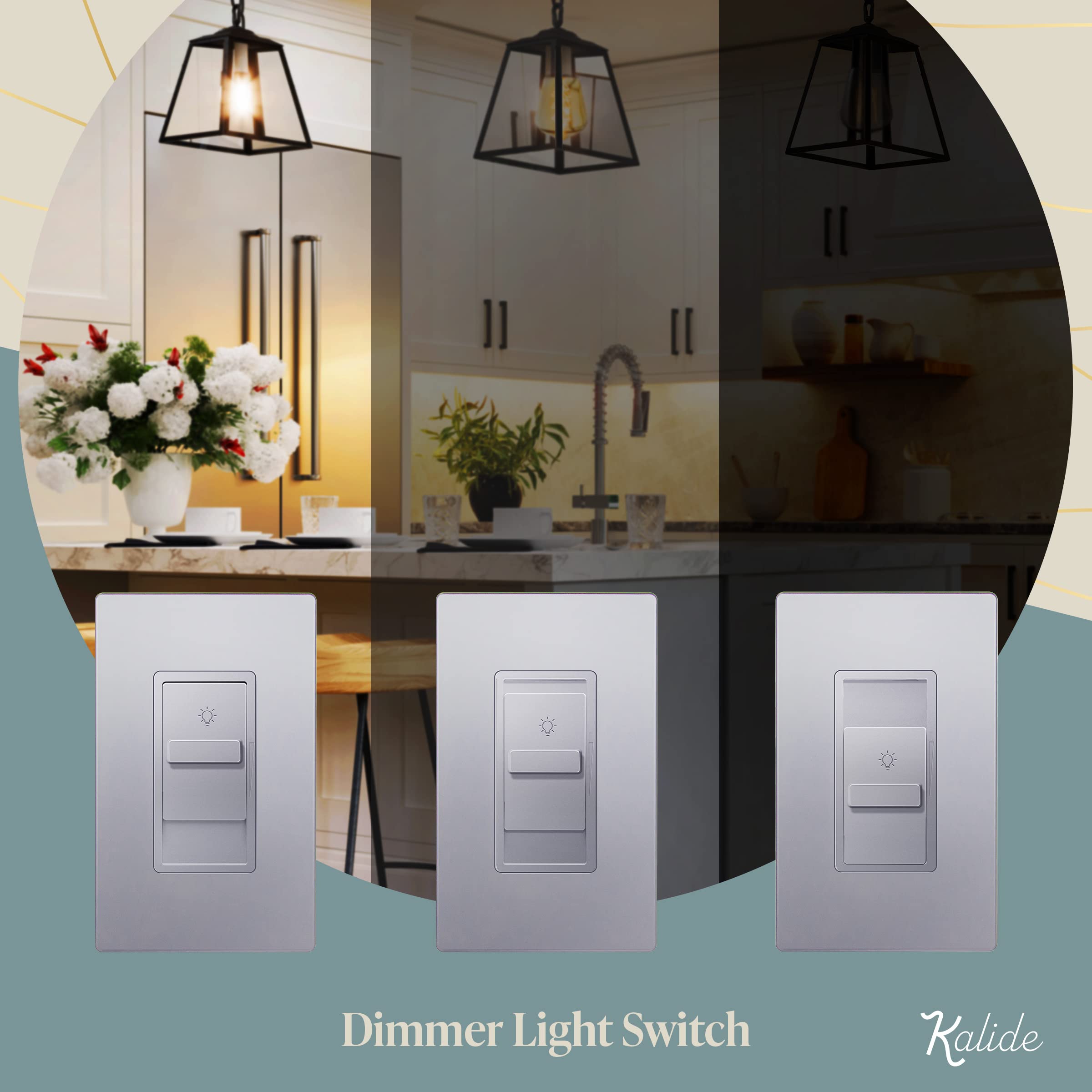Snapklik.com : TOPGREENER Digital Dimmer Light Switch For 200W Dimmable ...