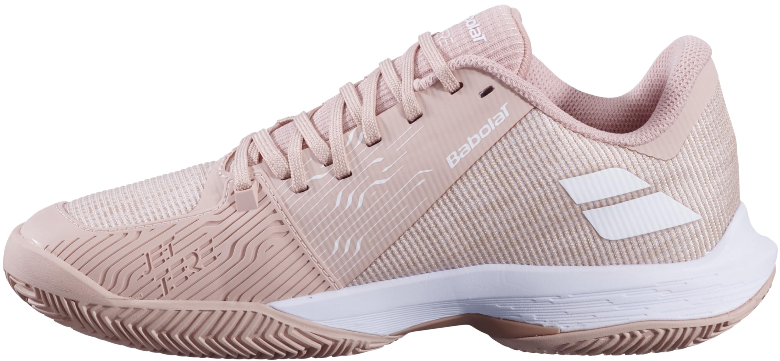 Babolat Damen Jet Tere 2 Cly Tennisschuhe Sandplatzschuh Beige-Weiß Eu Neu