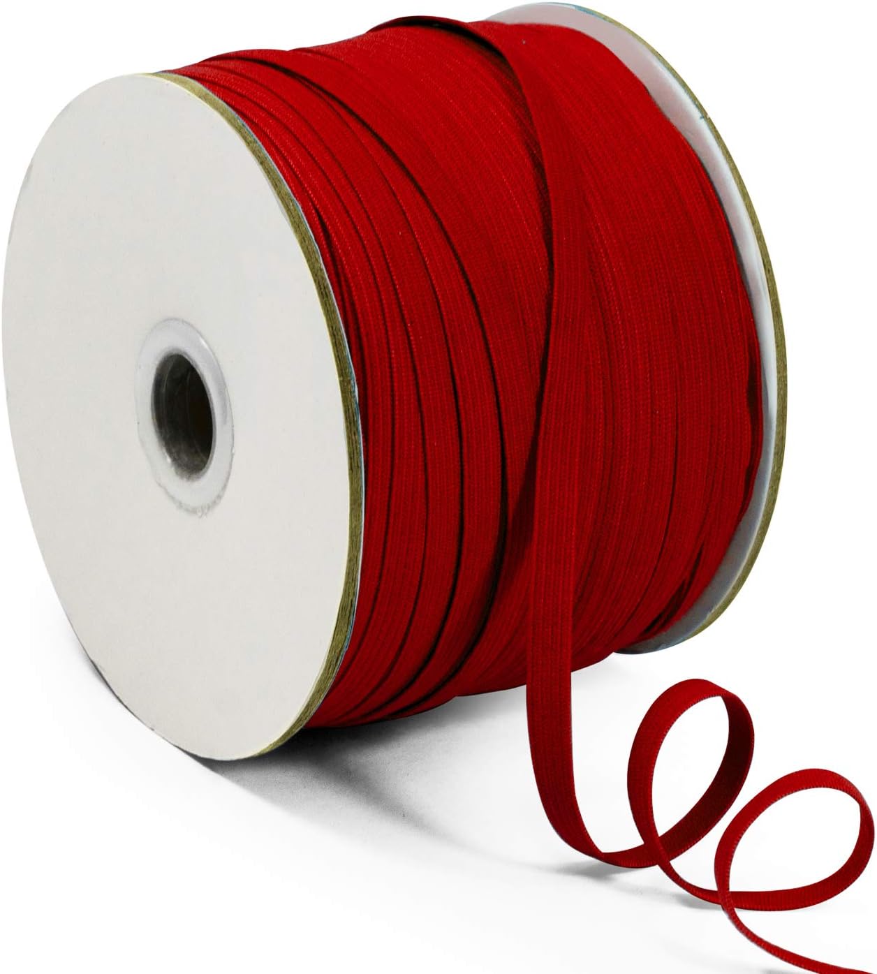 Expo International 1/4" Elastic Band-100 Yard Spool | Red Trim