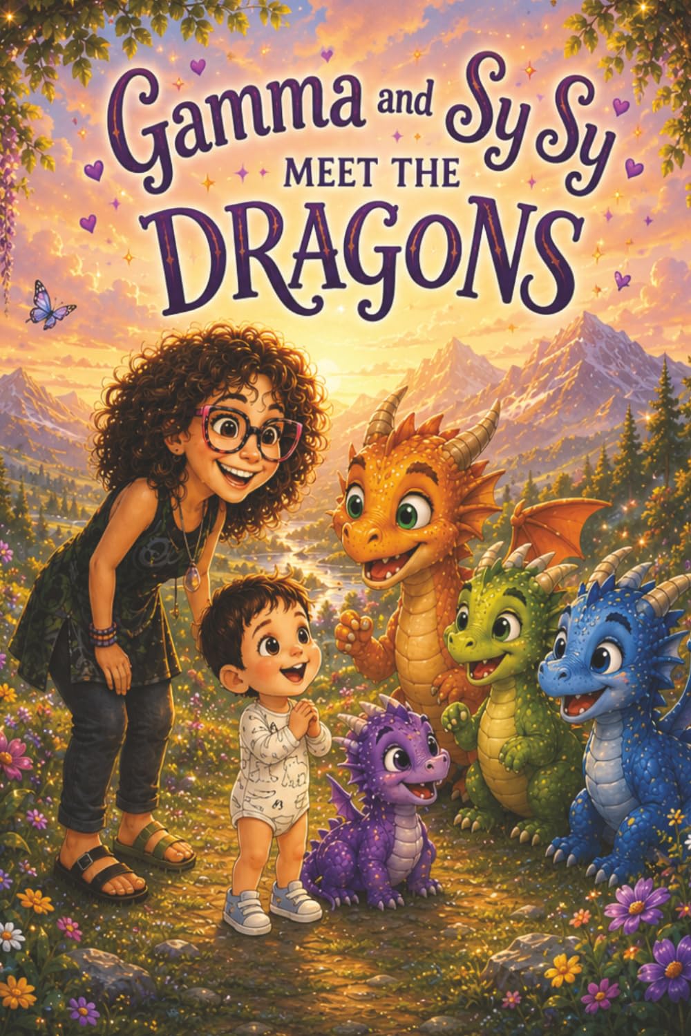 Gamma and Sy Sy Meet The Dragons: A Magical Book of Dragon Fun for Kids of All Ages (Gamma and Sy Sy Magical Adventures)
