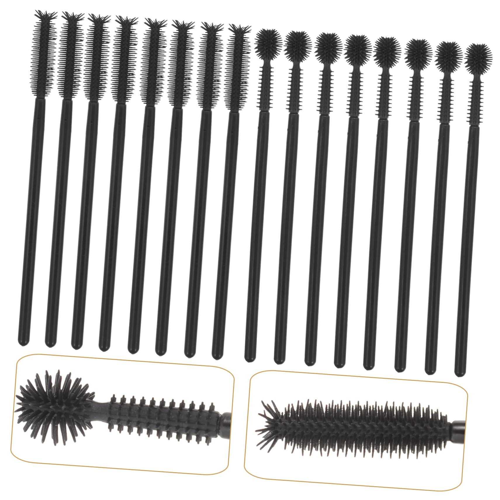 FOMIYES Professional Makeup Brushes Eyelash Brush Spoolies Eyelash Extension Supplies Eyebrow Kit for Women