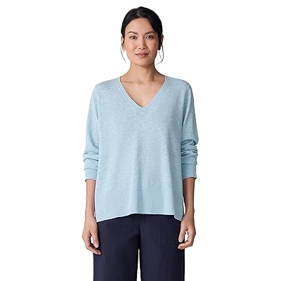 Eileen Fisher V Neck Sweater Women