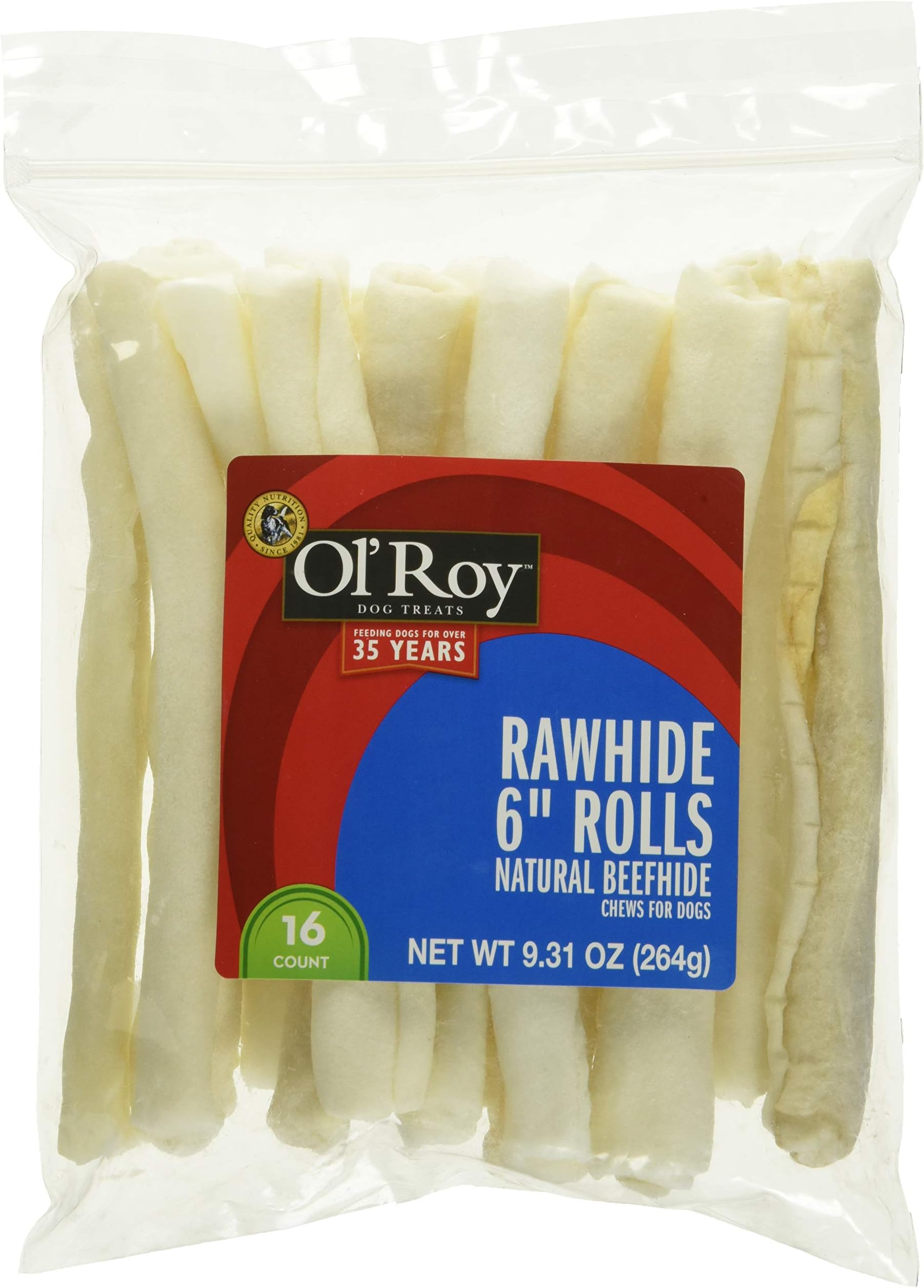 Ol' Roy 6" Rawhide Rolls Pet Supplies