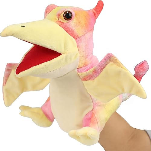 Marionetas de mano de dinosaurio para niños marionetas de mano de dinosaurio juguetes del mundo jurásico marionetas de peluche de dinosaurio