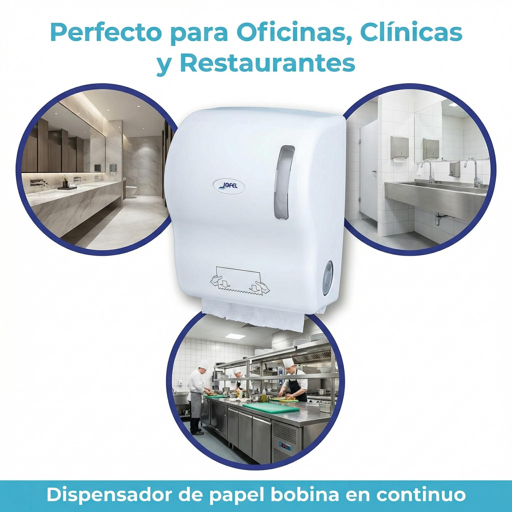 Jofel AG56000 Distributore automatico, bianco