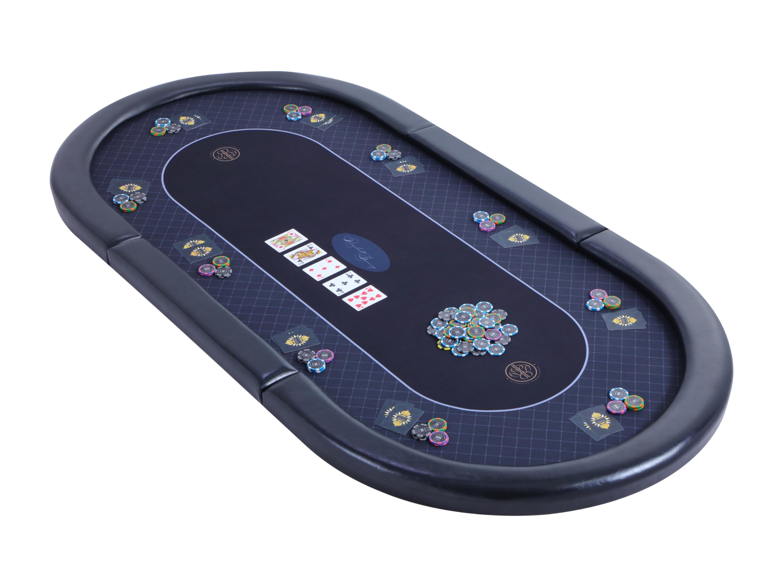 Riverboat Elite "The No Fold" Folding Poker Table Top in RGP Speed Cloth (201 x 100cm)