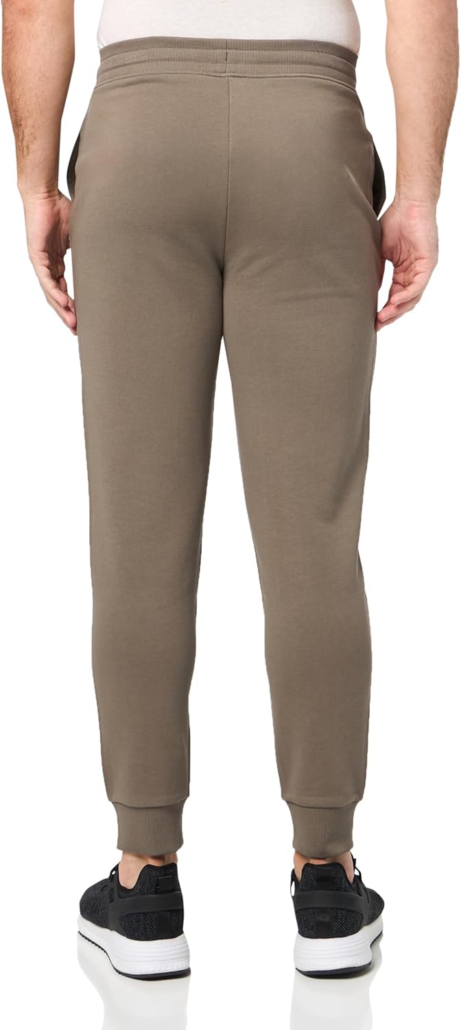 HUGO Men's Hit Logo French Terry Cuffed Joggers