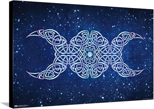 Trends International Brigid Ashwood - Crescent Moon Canvas Wall Poster