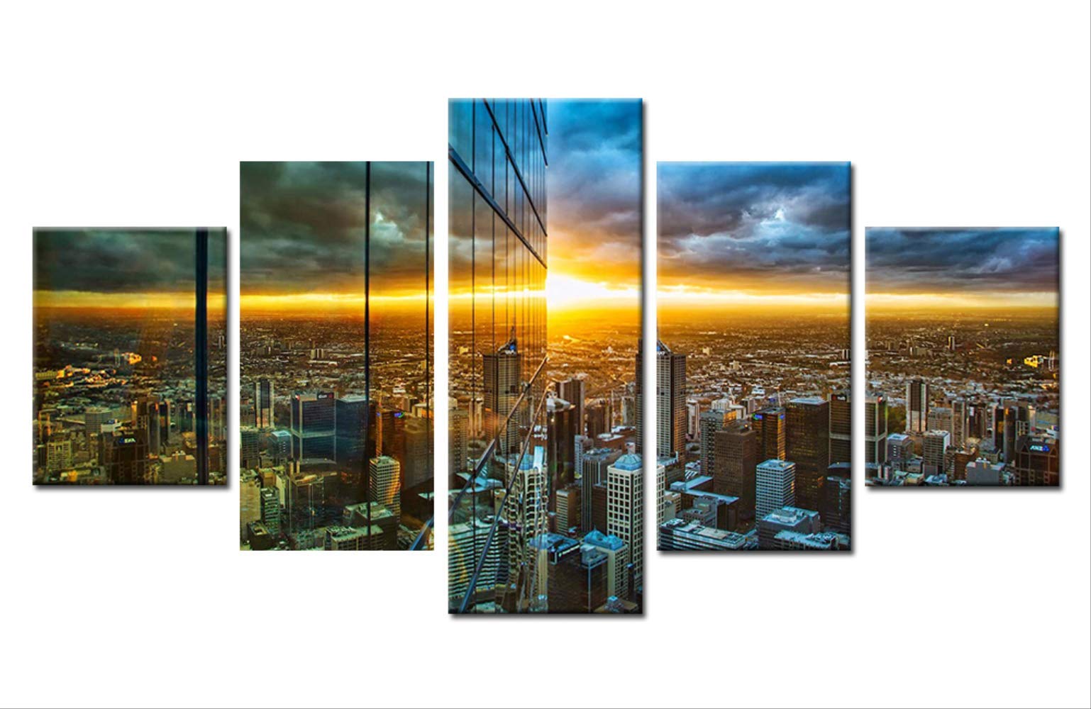 Toile murale de salon grand format pour habiller un mur vide facilement