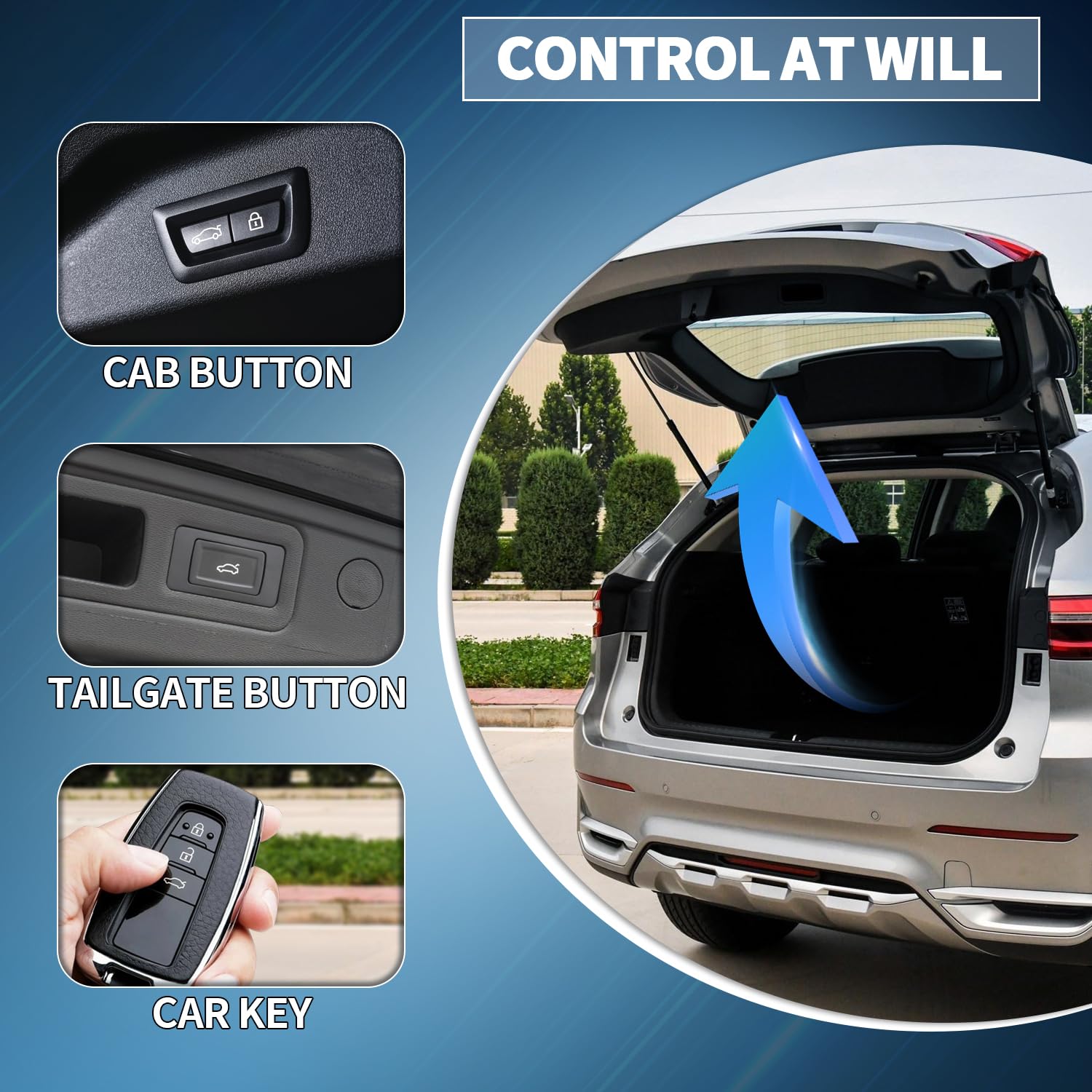 Para elektrycznych rozpórek do klapy podnoszenia do Seat Ateca 2018-2026 Seat Ateca 2016-2026 Skoda Karoq 2017-2026 numer zastępczy 575827852C