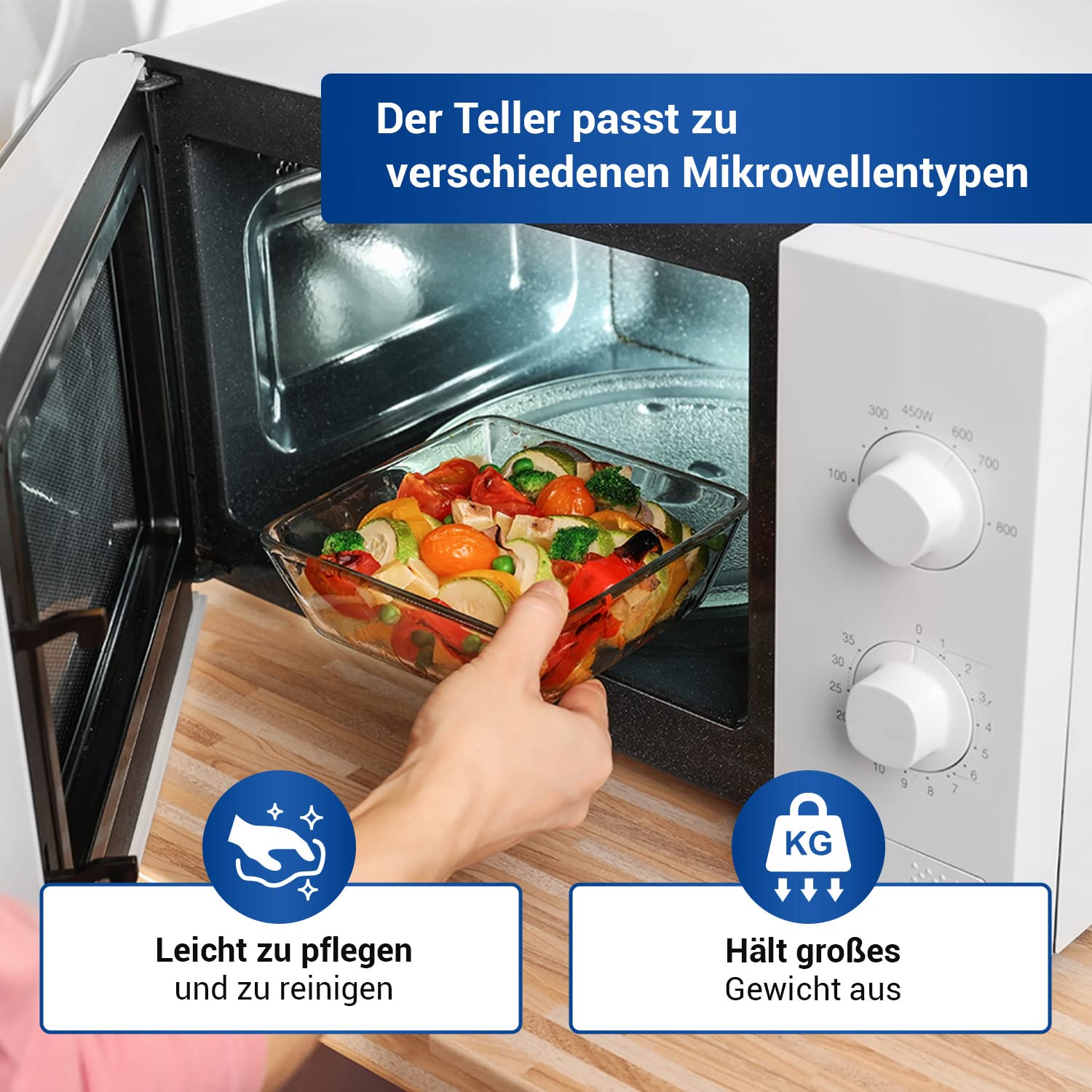 Piano In Vetro Per Forno A Microonde Whirlpool - Diametro 36cm - Codice 481946678348 - Sostituzione Originale - Foto 7